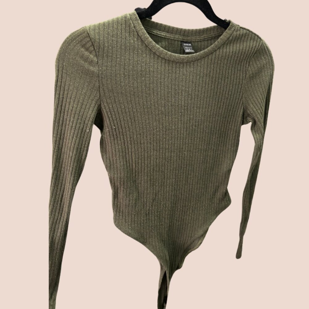 Shein Long Sleeve Bodysuit